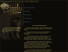 Tablet Screenshot of grizzlywebdesigners.com